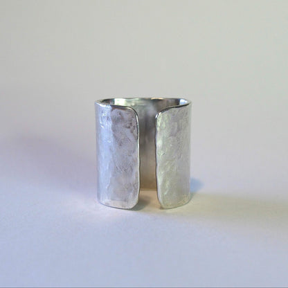 'JC' Star Hammered Cuff