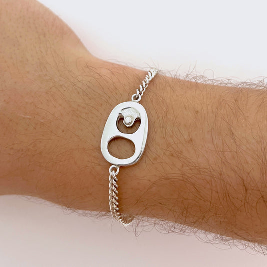 'Looking For A Kiss' Soda Tab Bracelet