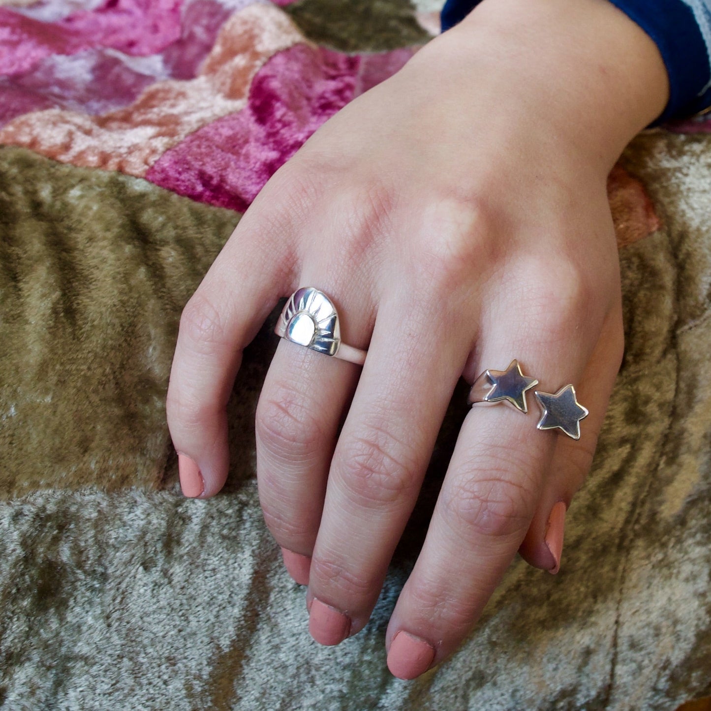 'Joni' Rising Sun Ring