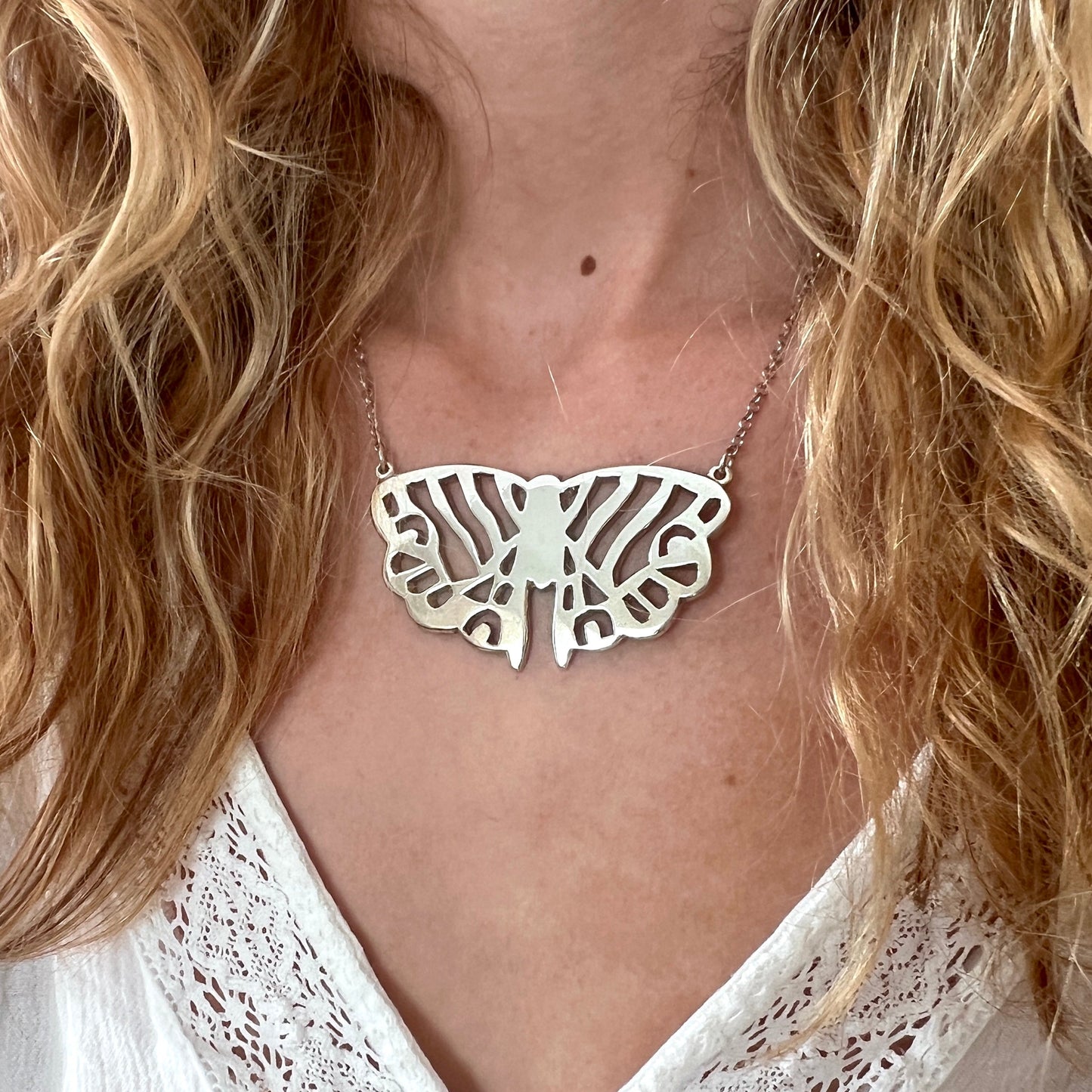 One Of A Kind Butterfly Necklace