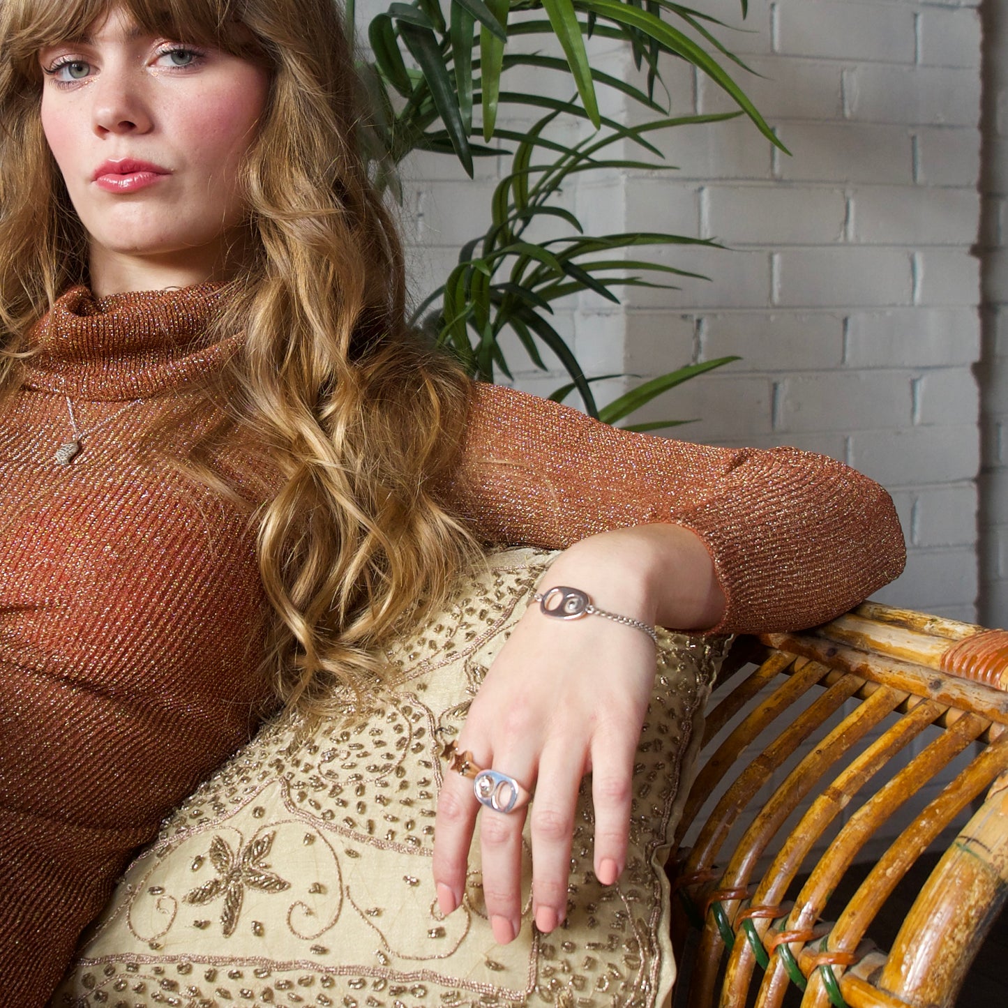 'Looking For A Kiss' Soda Tab Bracelet